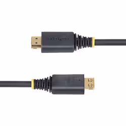 StarTech.com Cavo HDMI ad alta velocità da 1 m con connettori a presa salda, 4K 60 Hz/1440p 144 Hz, HDR10/HDCP 2.2/ARC, 18 Gbps, cavo HDMI UHD per TV/monitor/display, rivestimento in TPE - Vista aggiuntiva 4