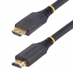 StarTech.com Cavo HDMI ad alta velocità da 7 m con connettori a presa salda, 4K 60 Hz/1440p 144 Hz, HDR10/HDCP 2.2/ARC, 18 Gbps, cavo HDMI UHD per TV/monitor/display, rivestimento in TPE - Vista aggiuntiva 2