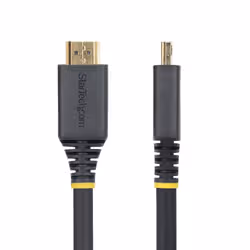StarTech.com Cavo HDMI ad alta velocità da 7 m con connettori a presa salda, 4K 60 Hz/1440p 144 Hz, HDR10/HDCP 2.2/ARC, 18 Gbps, cavo HDMI UHD per TV/monitor/display, rivestimento in TPE - Vista aggiuntiva 3