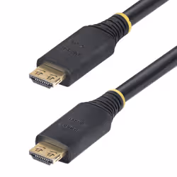 StarTech.com Cavo HDMI attivo ad alta velocità da 10 m con connettori a presa salda, 4K 60 Hz/1440p 144 Hz, HDR10/HDCP 2.2/ARC, 18 Gbps, cavo UHD HDMI per TV/monitor/display, rivestimento in TPE - Vista aggiuntiva 2
