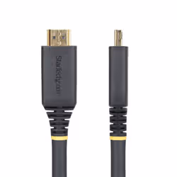 StarTech.com Cavo HDMI attivo ad alta velocità da 10 m con connettori a presa salda, 4K 60 Hz/1440p 144 Hz, HDR10/HDCP 2.2/ARC, 18 Gbps, cavo UHD HDMI per TV/monitor/display, rivestimento in TPE - Vista aggiuntiva 3