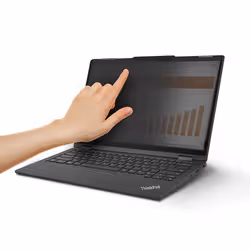 StarTech.com Filtro Privacy Luminoso per Lenovo X13 Yoga Gen 4 con Touch, Schermo Privacy Ribaltabile Antiriflesso, Trasmittanza Luminosa 75%, Angolo Visione ±30° - Vista aggiuntiva 3