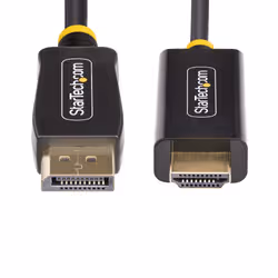 StarTech.com 1M-DP-HDMI-4K60-HDR cavo e adattatore video DisplayPort HDMI tipo A (Standard) Nero - Vista aggiuntiva 6