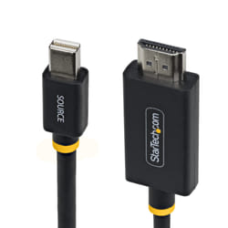 StarTech.com Cavo Adattatore Mini DisplayPort a HDMI da 2 m, 4K 60Hz, Convertitore Video Attivo mDP a HDMI 2.0, HBR3 / HDCP 2.3 / DPCP per Desktop Mini DP e Monitor HDMI