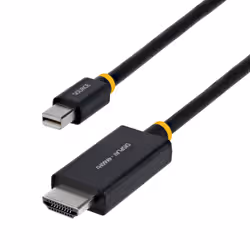 StarTech.com Cavo Adattatore Mini DisplayPort a HDMI da 2 m, 4K 60Hz, Convertitore Video Attivo mDP a HDMI 2.0, HBR3 / HDCP 2.3 / DPCP per Desktop Mini DP e Monitor HDMI - Vista aggiuntiva 2