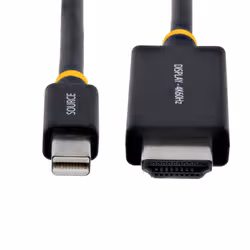 StarTech.com Cavo Adattatore Mini DisplayPort a HDMI da 2 m, 4K 60Hz, Convertitore Video Attivo mDP a HDMI 2.0, HBR3 / HDCP 2.3 / DPCP per Desktop Mini DP e Monitor HDMI - Vista aggiuntiva 4