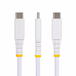 StarTech.com USB2AC3MBRWH cavo USB USB 2.0 3 m USB A USB C 0,48 Gbit/s 15 W Bianco - Vista aggiuntiva 3