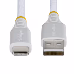StarTech.com USB2AC3MBRWH cavo USB USB 2.0 3 m USB A USB C 0,48 Gbit/s 15 W Bianco - Vista aggiuntiva 5