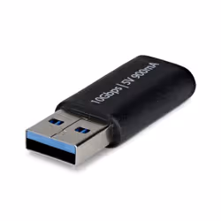 StarTech.com U32-AMCF-USBADAPTER adattatore per inversione del genere dei cavi USB-A USB-C Nero - Vista aggiuntiva 2