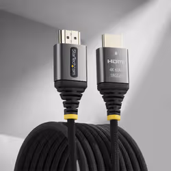StarTech.com HDMI2-FLEX-4K60-2M cavo HDMI HDMI tipo A (Standard) Nero, Argento - Vista aggiuntiva 4