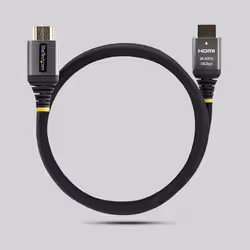 StarTech.com HDMI2-FLEX-4K60-1M cavo HDMI HDMI tipo A (Standard) Nero, Argento - Vista aggiuntiva 5