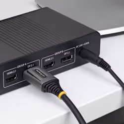 StarTech.com DP21V-150C-DP80-CBL cavo DisplayPort 1,5 m Nero - Vista aggiuntiva 7
