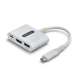 StarTech.com Adattatore Multiporta USB-C a HDMI con Ricarica PD 140W, HDMI 4K 60Hz, Hub USB 5Gbps, Mini Dock per MacBook, Dell, ThinkPad, HP, iPad, Tablet, Nero