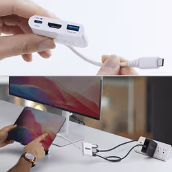 StarTech.com Adattatore Multiporta USB-C a HDMI con Ricarica PD 140W, HDMI 4K 60Hz, Hub USB 5Gbps, Mini Dock per MacBook, Dell, ThinkPad, HP, iPad, Tablet, Nero - Vista aggiuntiva 4