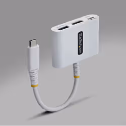 StarTech.com Adattatore Multiporta USB-C a HDMI con Ricarica PD 140W, HDMI 4K 60Hz, Hub USB 5Gbps, Mini Dock per MacBook, Dell, ThinkPad, HP, iPad, Tablet, Nero - Vista aggiuntiva 5