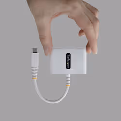 StarTech.com Adattatore Multiporta USB-C a HDMI con Ricarica PD 140W, HDMI 4K 60Hz, Hub USB 5Gbps, Mini Dock per MacBook, Dell, ThinkPad, HP, iPad, Tablet, Nero - Vista aggiuntiva 7