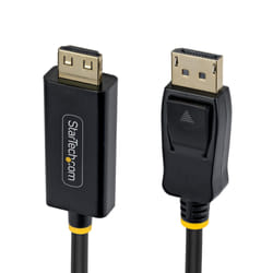 StarTech.com 1M-DP-HDMI-4K60-GR cavo e adattatore video DisplayPort HDMI tipo A (Standard) Nero