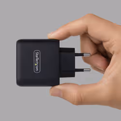StarTech.com 1065EB-WALL-CHARGER Caricabatterie per dispositivi mobili Universale Nero AC Ricarica rapida Interno - Vista aggiuntiva 6