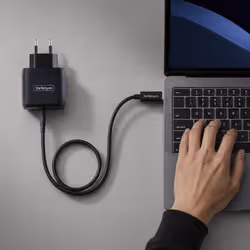 StarTech.com 1065EB-WALL-CHARGER Caricabatterie per dispositivi mobili Universale Nero AC Ricarica rapida Interno - Vista aggiuntiva 7