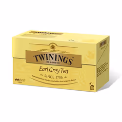 TWININGS 100011261, Tè nero, 2 g, Bergamotto, Tè earl grey, 25 pz, Scatola di carta