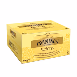 TWININGS Earl Grey, Tè nero, 100 g, Bergamotto, 2 g, Tè earl grey, 50 pz