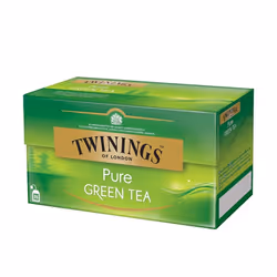 TWININGS 2170942, Tè verde, 50 g, Nessun additivo aromatico, Rettangolare, 2 g, 25 pz