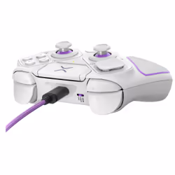 PDP 052-002-WH periferica di gioco Viola, Bianco RF/USB Gamepad Analogico/Digitale PC, PlayStation 4, PlayStation 5 - Vista aggiuntiva 8