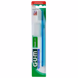 Il Gum Classic 311 Spazzolino Morbido è uno spazzolino manuale con setole Dome-trim brevettate, clinicamente provate per rimu ...