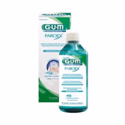 Collutorio per prevenire l'accumulo della placca dentale e garantire una protezione a lungo termine contro i problemi gengiva ...