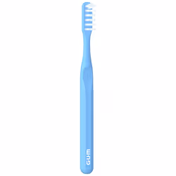 Spazzolino a quattro file di setole con profilo Dome Trim, grazie a cui si riesce apenetrare nell'area sulculare rimuovendo i ...