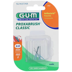 Gum Proxabrush Classic 412 Scovolino Interdentale per Pulizia Interdentale Confezione da 8 Pezzi