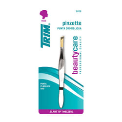 TRIM Pinzette Punta Oro Obliqua