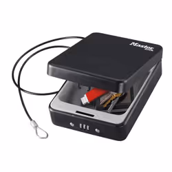 MASTER LOCK P005CEURBLKHRO, Nero, Acciaio, 1 pz, 1 pz, 203 mm, 150 mm
