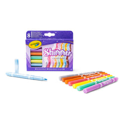 Crayola 8 Pennarelli Glitter