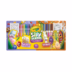 Crayola 04-0642, Bambino/Bambina, pennarelli inclusi, Set di immagini da colorare, Pastelli inclusi