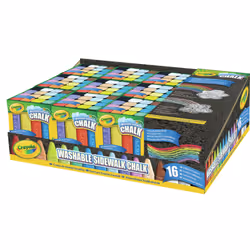 Crayola 51-4008 gessetto da marciapiede 16 pz