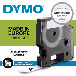 DYMO D1 - Standard Etichette - Nero su bianco - 6mm x 7m - Vista aggiuntiva 4