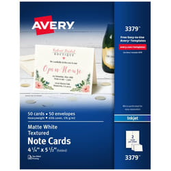 Avery 3379 Biglietto di auguri standard 50 pz