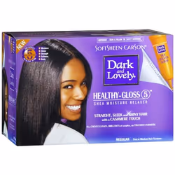 Dark and Lovely No-Lye Conditioning Relaxer System, Donna, Capelli sottili, Capelli normali, Shine, Setificante, Aqua/Water, ...