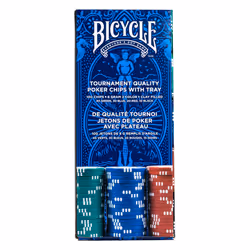 Bicycle 8G CLAY CHIPS (100 pcs) Fiche da poker - Vista aggiuntiva 2