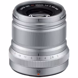 Fujifilm FUJINON XF 50mm F2 R WR, Teleobiettivo, 9/7, Fujifilm XF, Messa a fuoco automatica