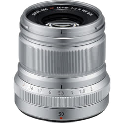 Fujifilm FUJINON XF 50mm F2 R WR MILC/SRL Teleobiettivo Argento