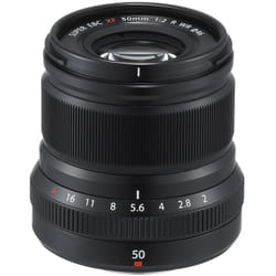 Fujifilm FUJINON XF 50mm F2 R WR MILC/SRL Teleobiettivo Nero