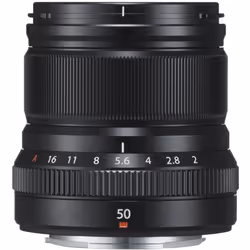 Fujifilm FUJINON XF 50mm F2 R WR MILC/SRL Teleobiettivo Nero