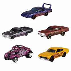 Hot Wheels Confezione 5 Macchinine, Modelli Assortiti, Giocattolo per Bambini 4+ Anni - Vista aggiuntiva 6
