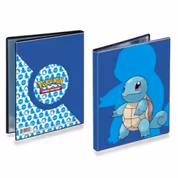 Ultra PRO 4-Pocket Portfolio Schiggy, Supporto per carta, Blu