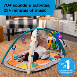 Baby Einstein BE-11749 palestra per bambino e tappeto di gioco Tessuto, Metallo, Plastica Multicolore Palestrina a tappeto per bambino - Vista aggiuntiva 5