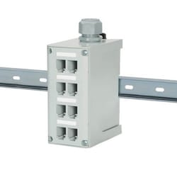 Panduit FDME8RG telaio dell'apparecchiatura di rete Grigio