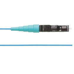 Panduit FZ1BN1NNNSNM002 cavo InfiniBand e in fibra ottica 2 m LC OFNR Colore acqua