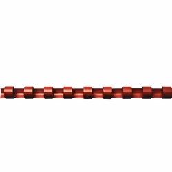 Fellowes 5345204, Rosso, 20 fogli, Plastica, 100 pz